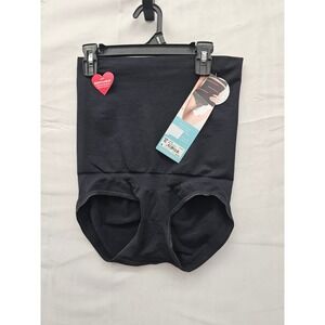ASSETS by Spanx High-Waist Panty Shapewear Very Black 10128R Womens XL‎ NWT